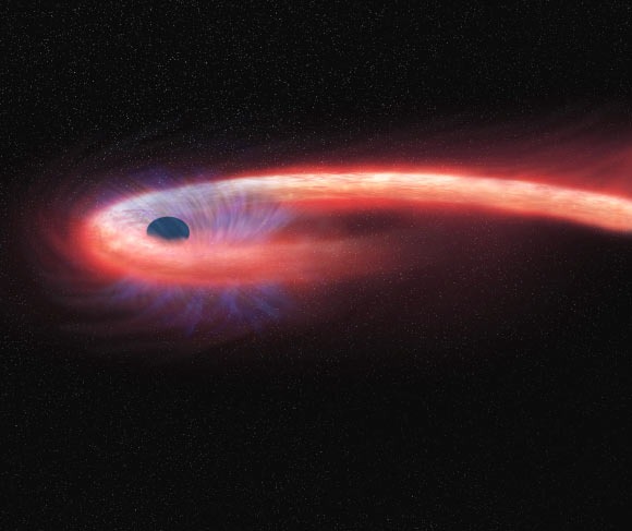 tidal disruption event. Image credit - NASA, CXC, M. Weiss.