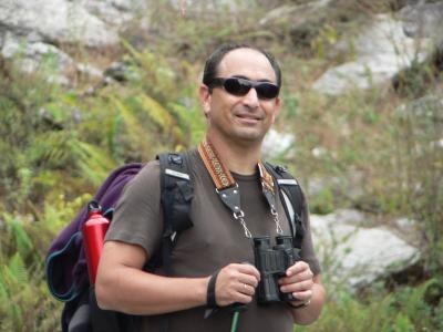 prof Ran Nathan in the field