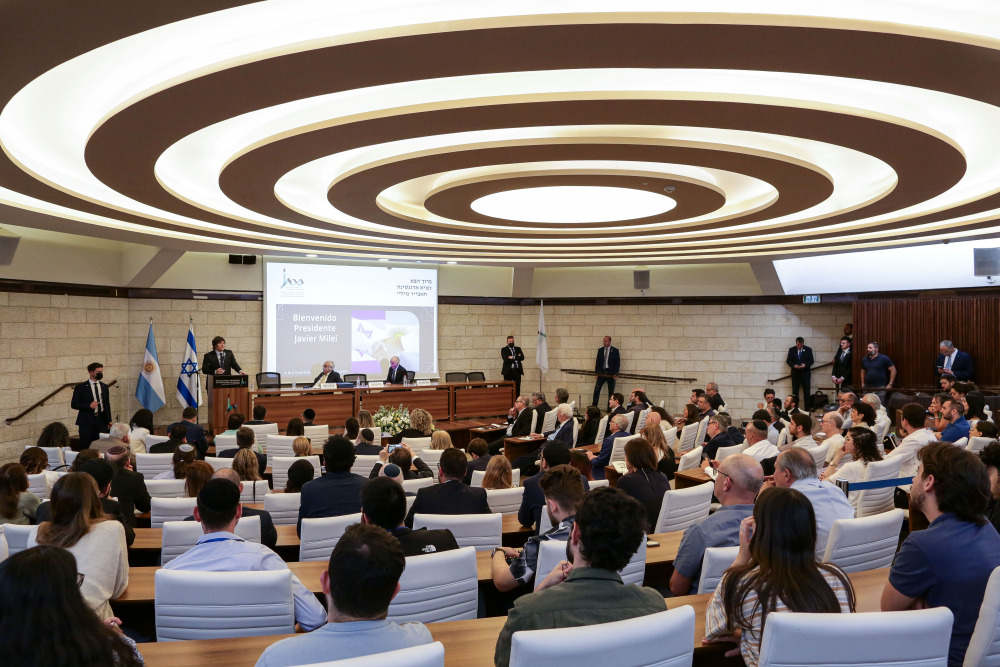 ביקור נשיא ארגנטינה - דודי סאלם