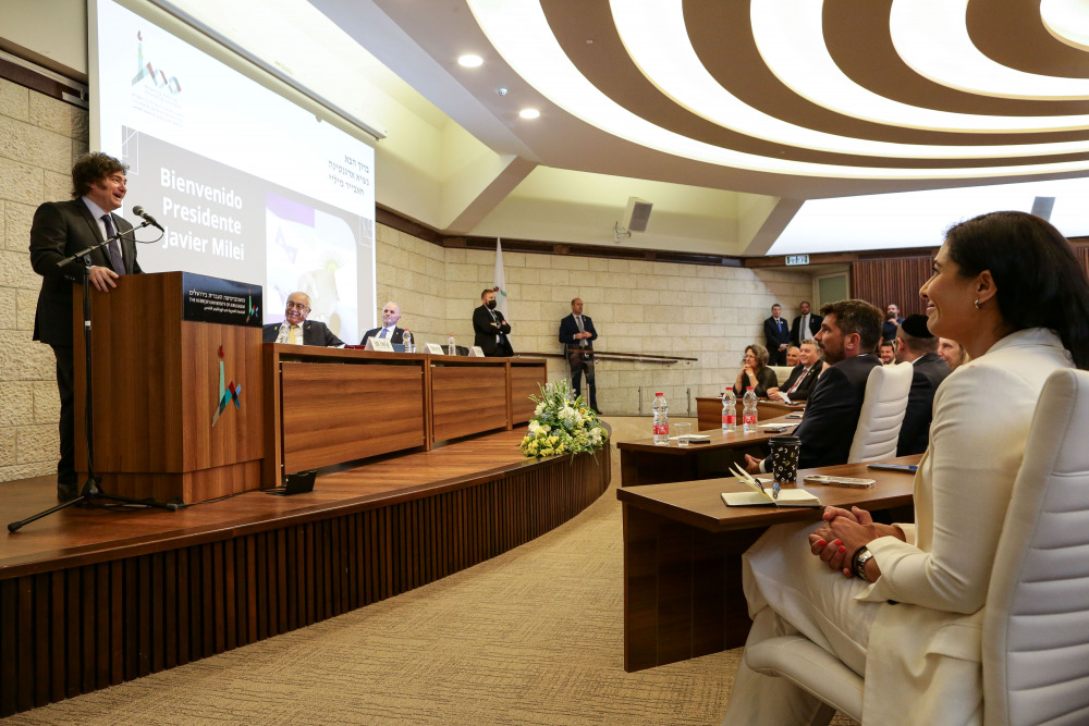 ביקור נשיא ארגנטינה - דודי סאלם