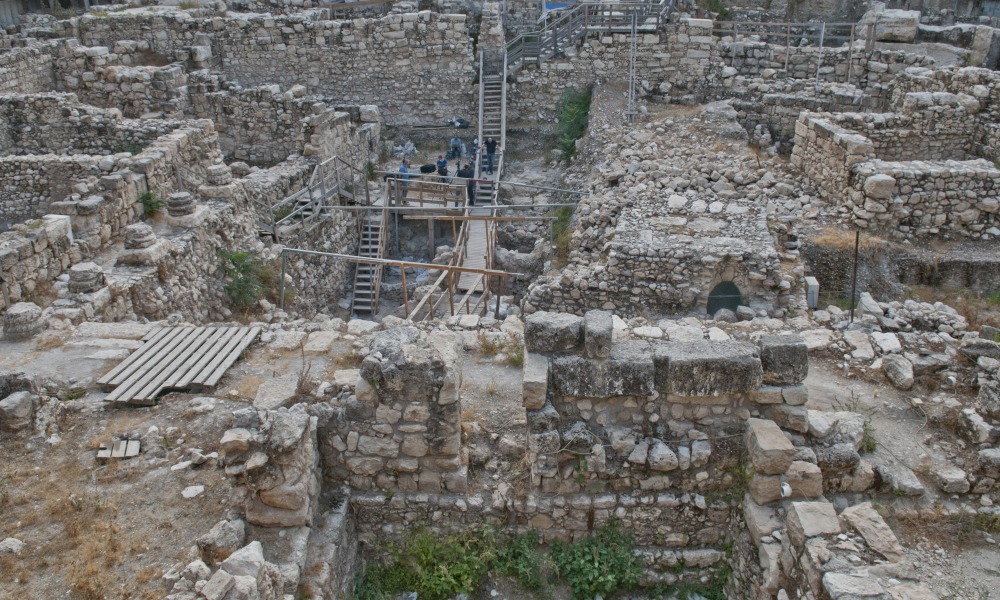 Givaty Parking Lot Excavation. Photographer Shai Halevi Israel Antiquities Authority