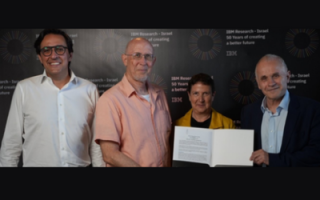 שיתוף פעולה עם IBM והטכניון