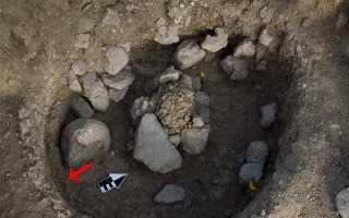 הבור. צילום באדיבות פרופ' ליאור גרוסמן