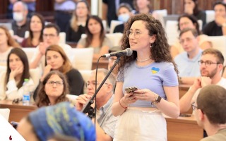 שאלות הסטודנטים בנאום נשיא אוקראינה זלנסקי