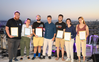 מציינים סוף שנה ביחידה למעורבות חברתית בדיקנט הסטודנטים