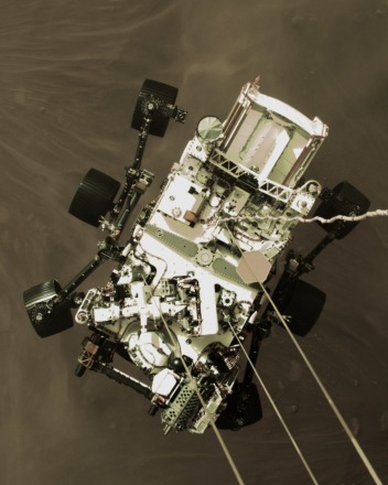 NASA’s Perseverance rover touched down on Mars on February 18, 2021