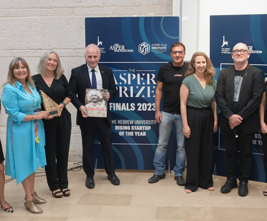 חברת Avertto זכתה בתואר ובפרס הסטארט אפ העולה של האוניברסיטה לשנת 2023